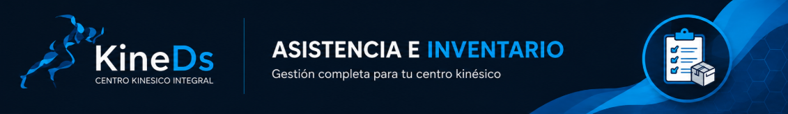 KineDs, asistencia e inventario